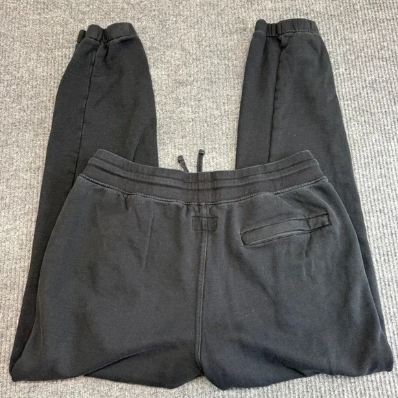 Diamond Supply Co Black Jogger Sweatpants Large "D" Logo Streetwear Zip Pocket - Picture 8 of 10